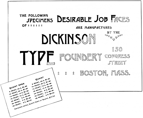 Specimen of Bruce's 60-point Penman No. 2,053
